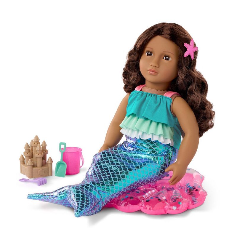 slide 3 of 6, Our Generation Mermaid Dreams Swimsuit Outfit and Beach Accessories for 18" Dolls, 1 ct