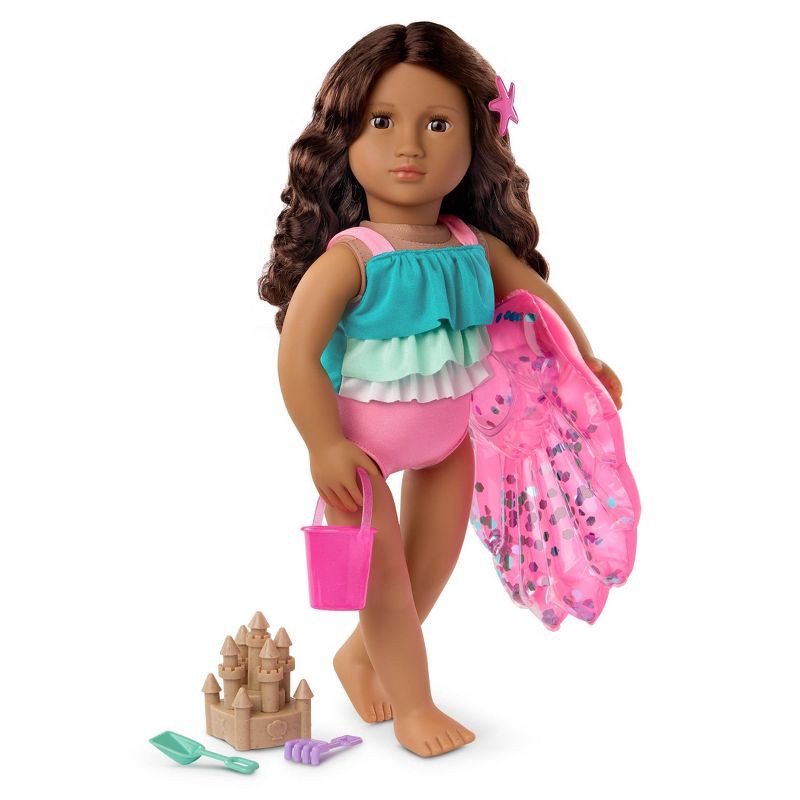 slide 4 of 6, Our Generation Mermaid Dreams Swimsuit Outfit and Beach Accessories for 18" Dolls, 1 ct
