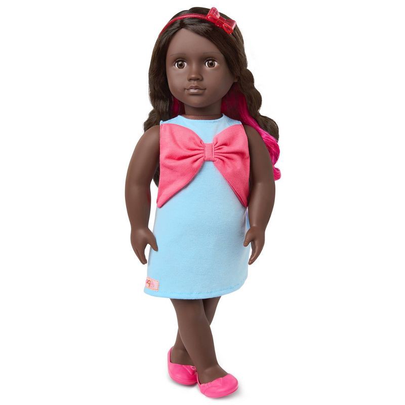 slide 3 of 5, Our Generation Shine All Day Sequin Jacket and Dress Outfit for 18" Dolls, 1 ct