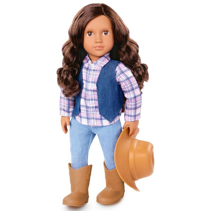 slide 3 of 6, Our Generation Carolyn 18" Cowgirl Doll in Western-Inspired Outfit, 1 ct