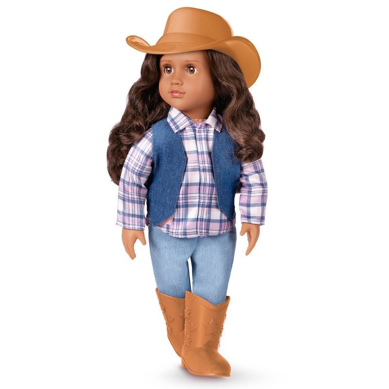 slide 4 of 6, Our Generation Carolyn 18" Cowgirl Doll in Western-Inspired Outfit, 1 ct