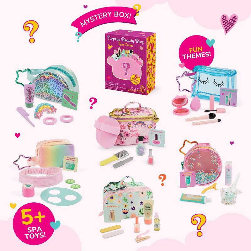 slide 3 of 13, Our Generation Surprise Beauty Bags Spa Series - 1 of 6 Collectible Mystery Boxes Accessories for 18" Dolls, 1 ct