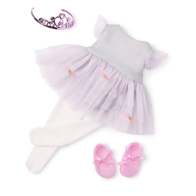 slide 1 of 6, Our Generation Tutu Cute Ballet Dress Outfit and Tiara for 18" Dolls, 1 ct