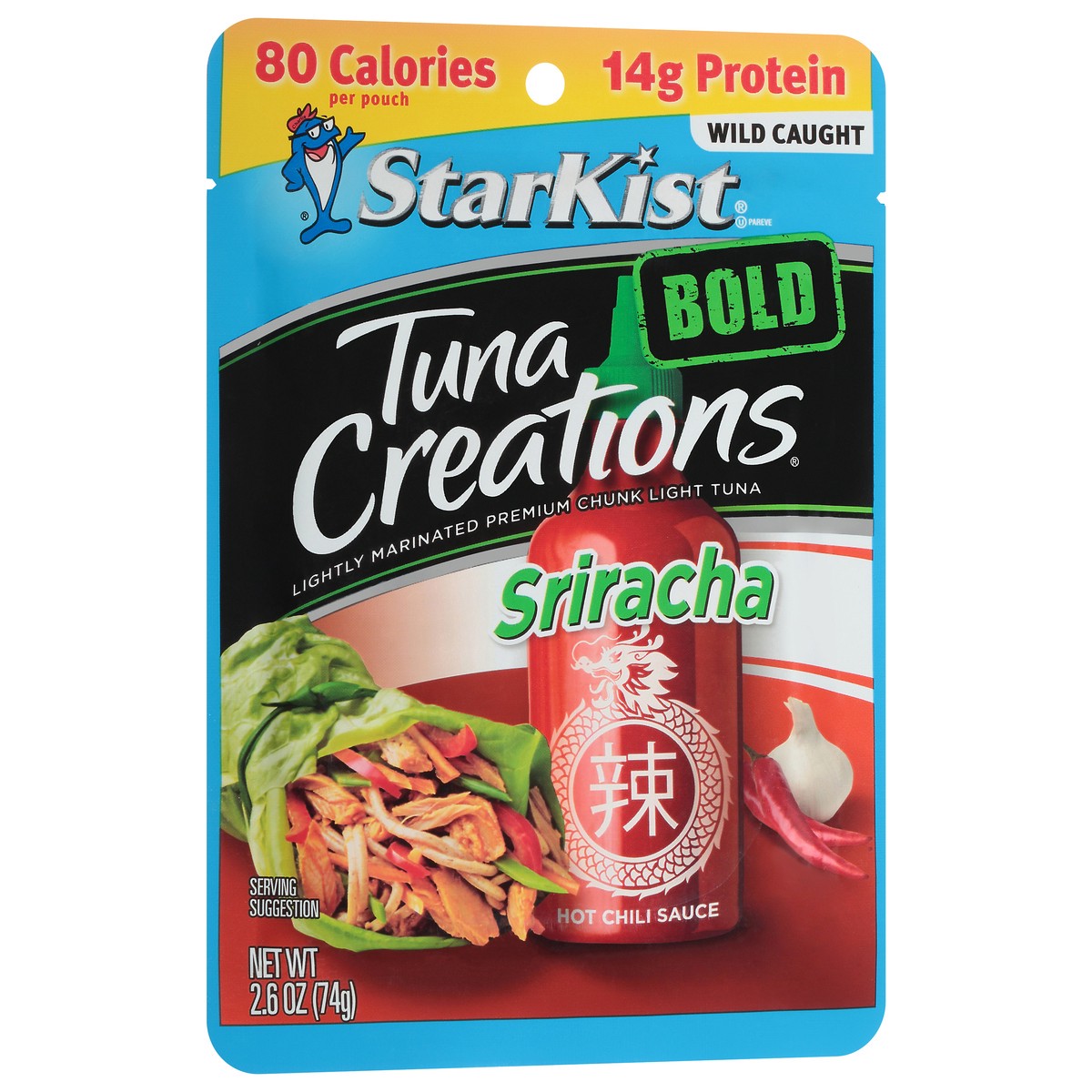 slide 2 of 9, StarKist Tuna Creations BOLD Sriracha Pouch - 2.6oz, 2.6 oz