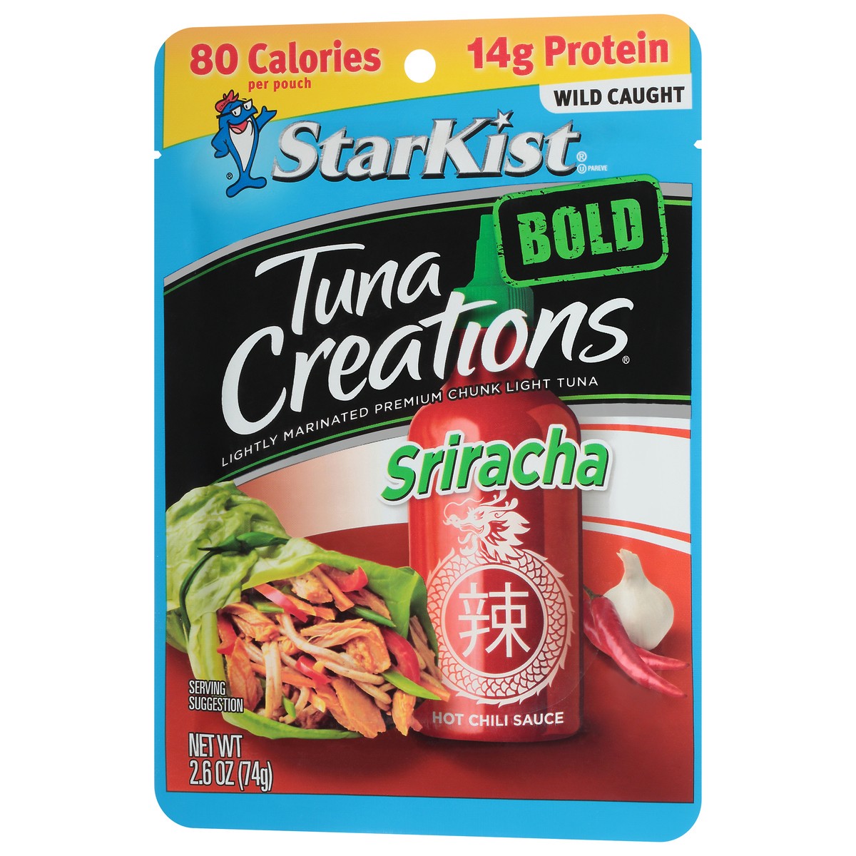 slide 3 of 9, StarKist Tuna Creations BOLD Sriracha Pouch - 2.6oz, 2.6 oz