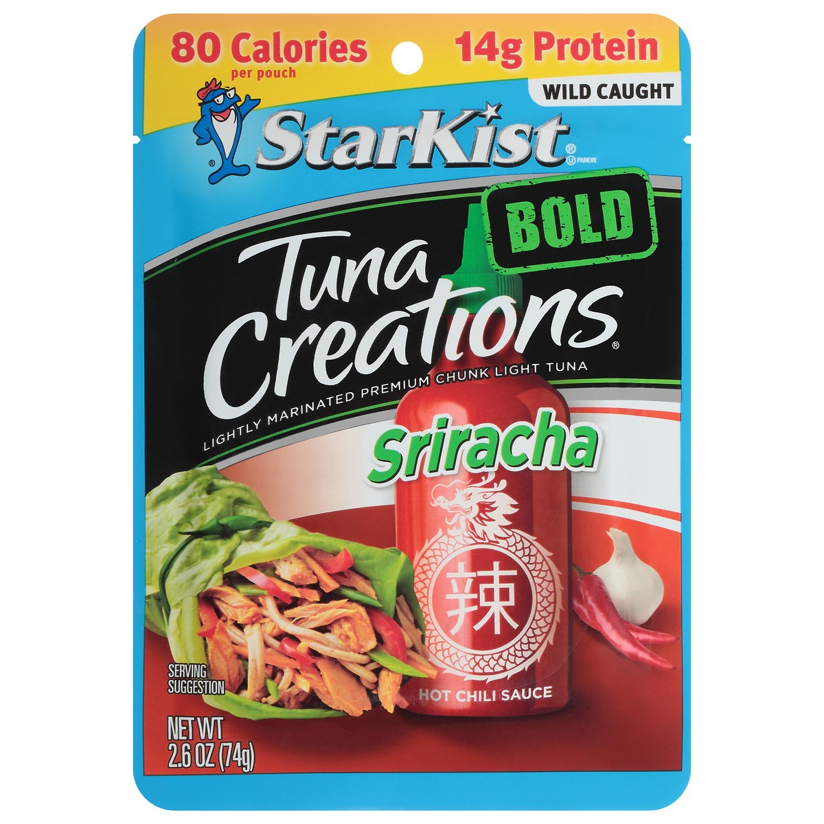 slide 1 of 9, StarKist Tuna Creations BOLD Sriracha Pouch - 2.6oz, 2.6 oz