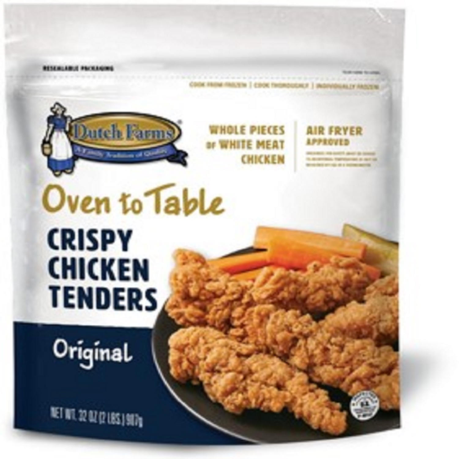 slide 1 of 1, Dutch Farms Crispy Chicken Tenders, 32 oz