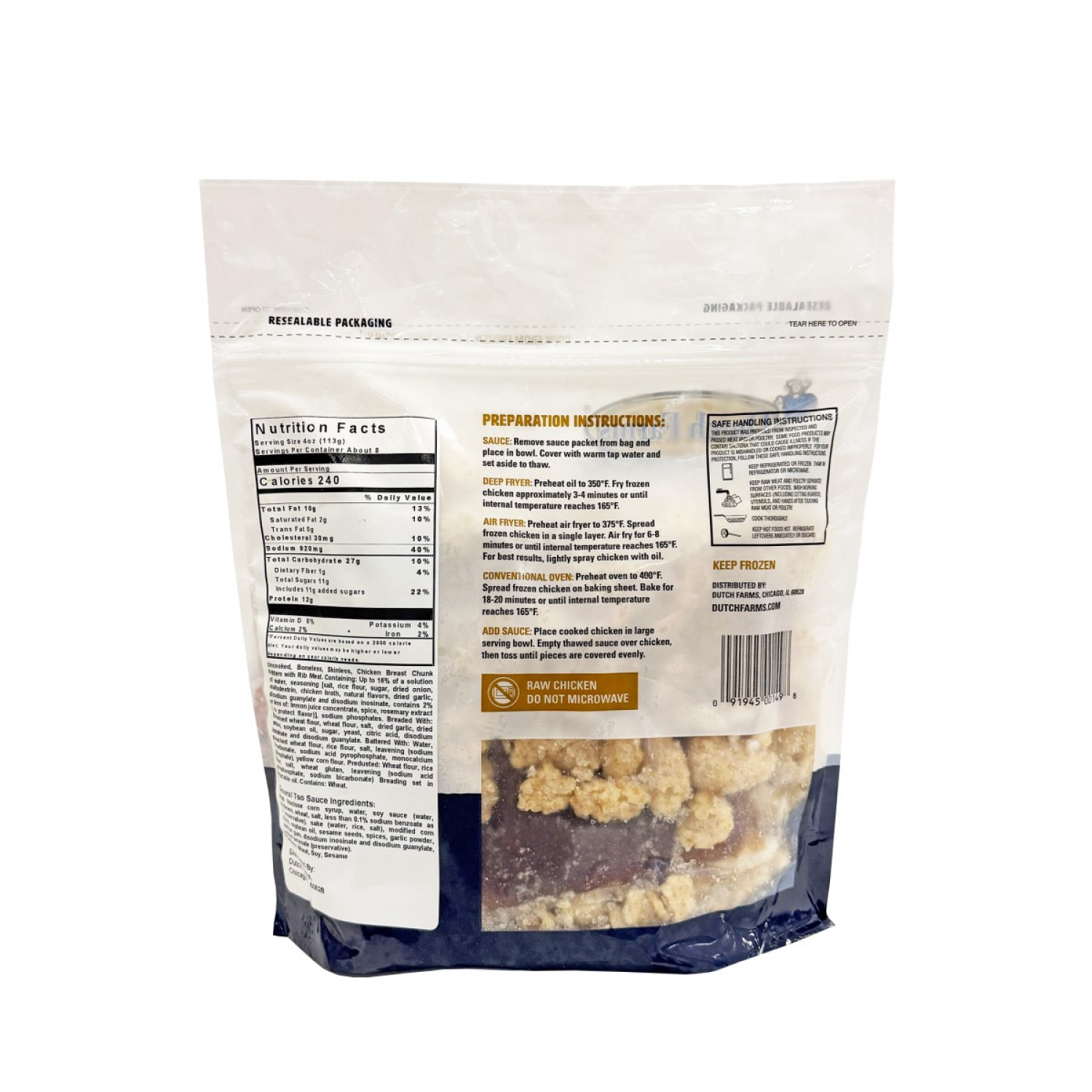 slide 2 of 2, Dutch Farms General Tsos Chicken-Ott, 32 oz