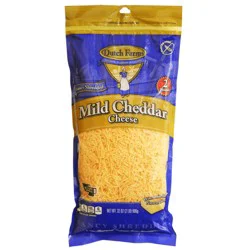 Dutch Farms Fancy Shredded Mild Cheddar Cheese
