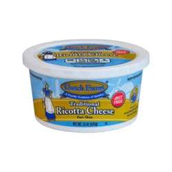Dutch Farms Traditional Ricotta Cheese - 15 Oz