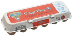 Dutch Farms Amish Cage Free A Brown Large Eggs - 12 Count