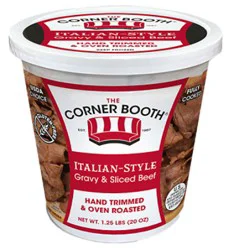Corner Booth Italian Beef - 20 Oz