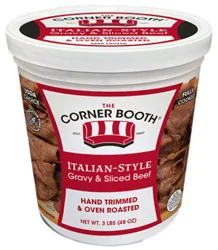 Corner Booth Italian Beef - 48 Oz