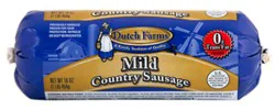 Dutch Farms Mild Roll Sausage - 16 Oz