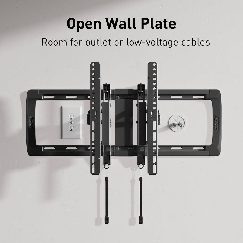 slide 8 of 10, ErgoAV Extend and Tilt TV Mount 42"- 98" TVs: Wall Mount for 200x100, 600x400 VESA, 1 ct