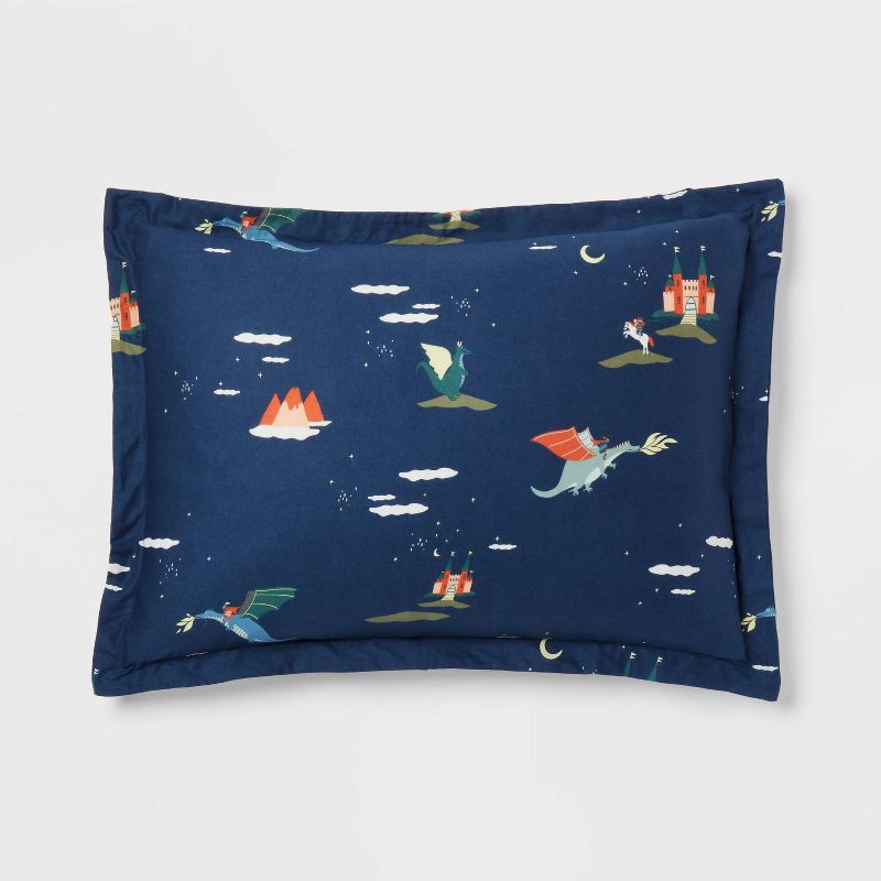 slide 4 of 5, Twin Dragon Kids' Comforter Set - Pillowfort™, 1 ct