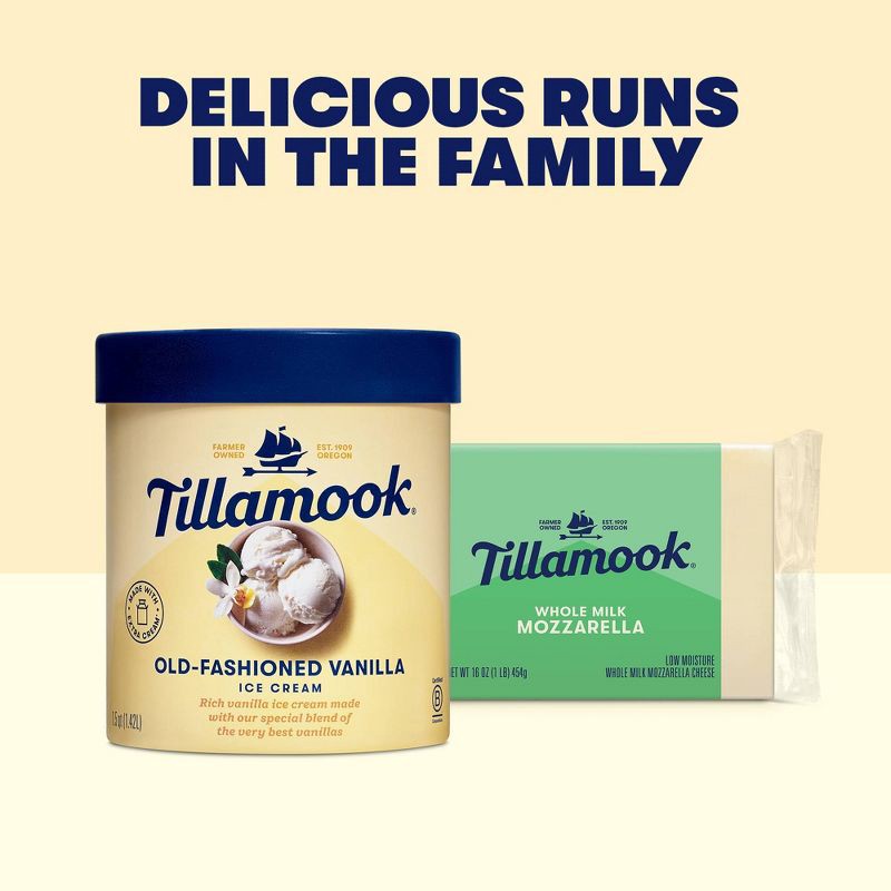 slide 4 of 5, Tillamook Whole Milk Mozzarella Cheese Block - 16oz, 16 oz