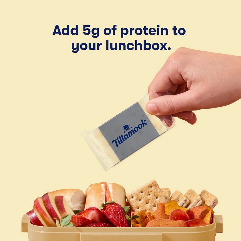 slide 4 of 9, Tillamook Smoked Black Pepper Cheese Snack Portions -7.5oz/10ct, 7.5 oz, 10 ct