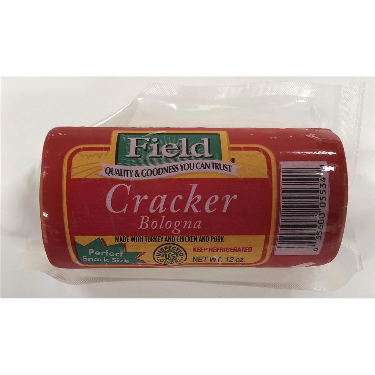 slide 1 of 3, Field Meats Bologna, Cracker, 12 oz