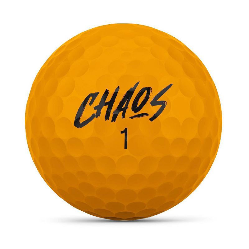 slide 4 of 5, Wilson Chaos Golf Balls - 24pc: Ionomer Shell, Suitable for 9 Years & Up, 24 ct