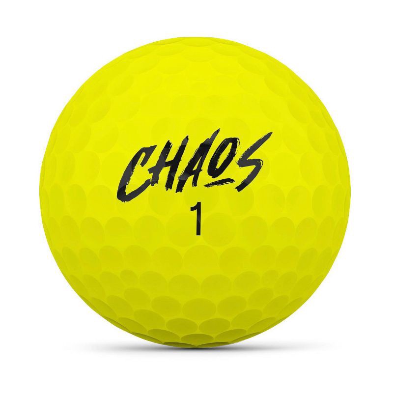 slide 5 of 5, Wilson Chaos Golf Balls - 24pc: Ionomer Shell, Suitable for 9 Years & Up, 24 ct
