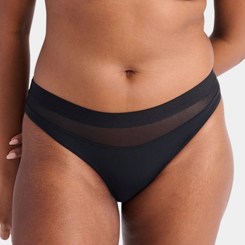 slide 2 of 5, Parade Women's 2pk Briefs - Eightball/Balloon XS: Recycled Nylon & Spandex, Lightweight Knit, Cotton Gusset, Machine Washable, 2 ct