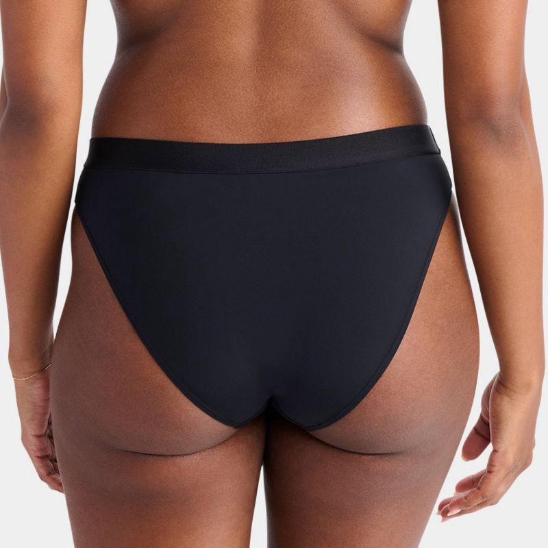 slide 3 of 5, Parade Women's 2pk Briefs - Eightball/Balloon XS: Recycled Nylon & Spandex, Lightweight Knit, Cotton Gusset, Machine Washable, 2 ct