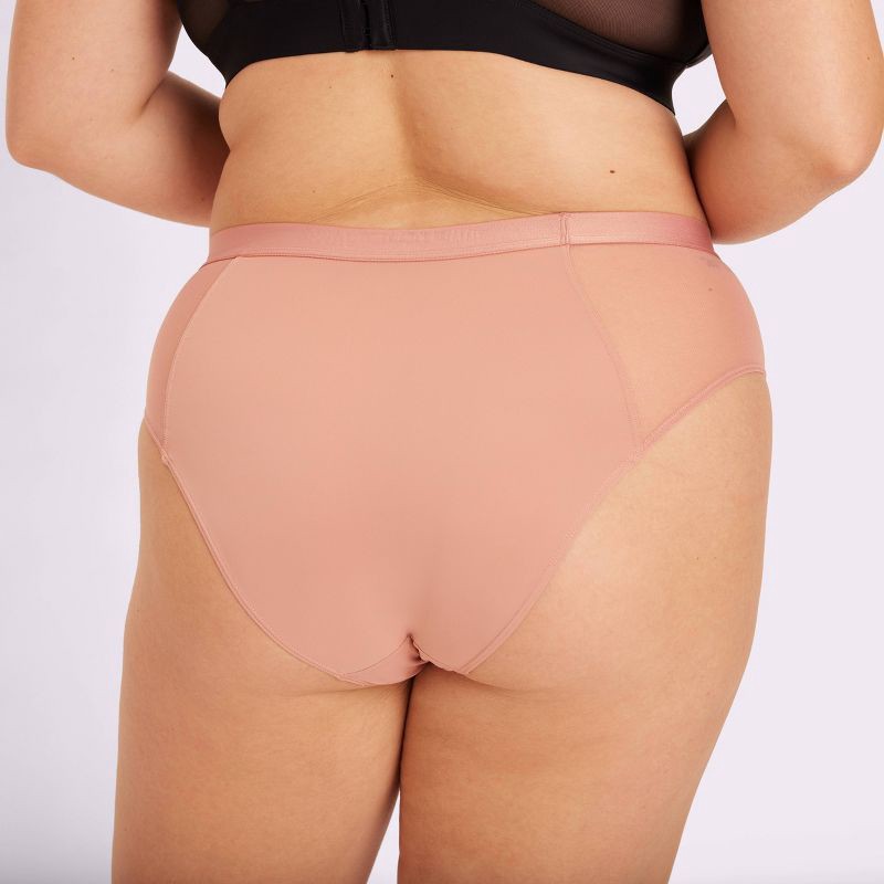 slide 3 of 5, Parade Women's 2pk High Rise Briefs - Eightball/Hot Honey XXXL: Recycled Nylon, Spandex, Cotton Gusset, 2 ct