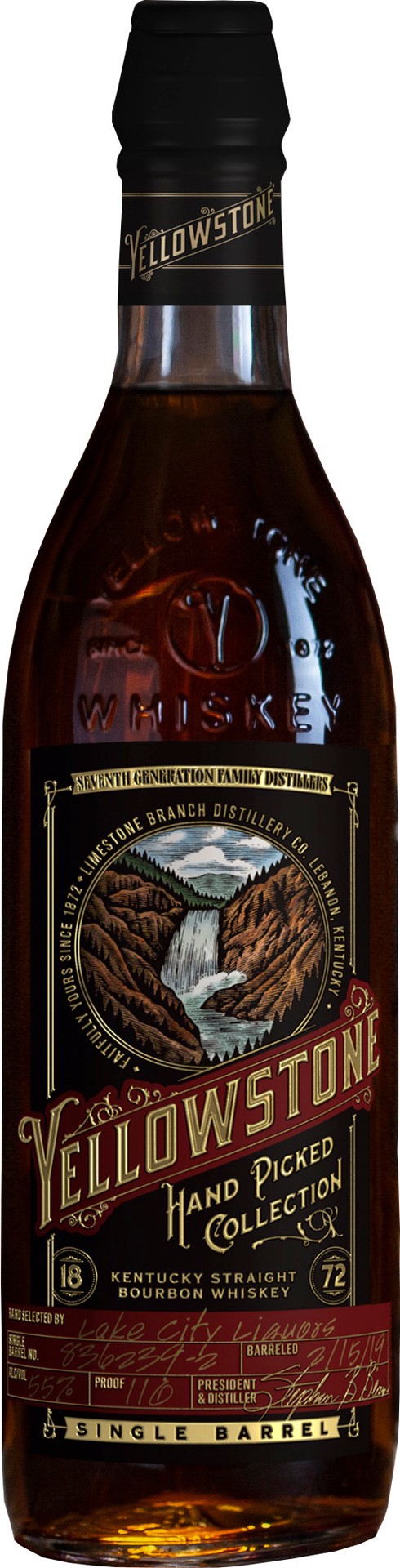 slide 1 of 1, YELLOWSTONE Hand Picked Barrel Program 109 Proof, 750ML, 