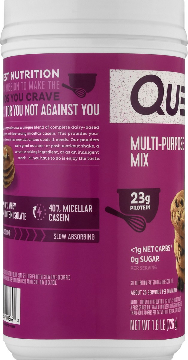 slide 7 of 10, Quest Protein Powder Multi-Purpose Mix, 1.6 lb