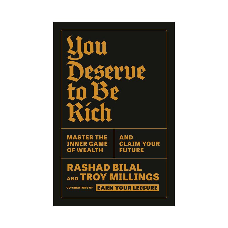 slide 1 of 1, Random House You Deserve to Be Rich - by Troy Millings & Rashad Bilal (Hardcover), 1 ct