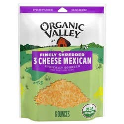 Organic Valley Mexican Cheese Fine Shred - 6oz