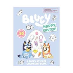 Penguin Publishing Bluey: Happy Easter! a Puffy Sticker Coloring Book - by Penguin Young Readers Licenses (Paperback)