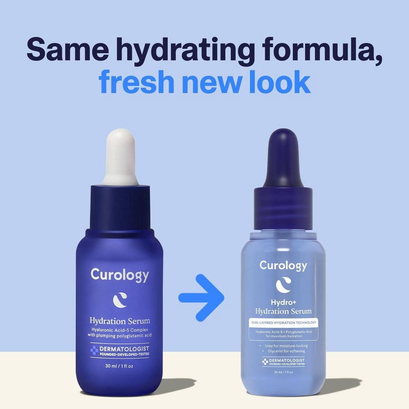 slide 7 of 8, Curology Hydro+ Hydration Serum - 1 fl oz, 1 fl oz