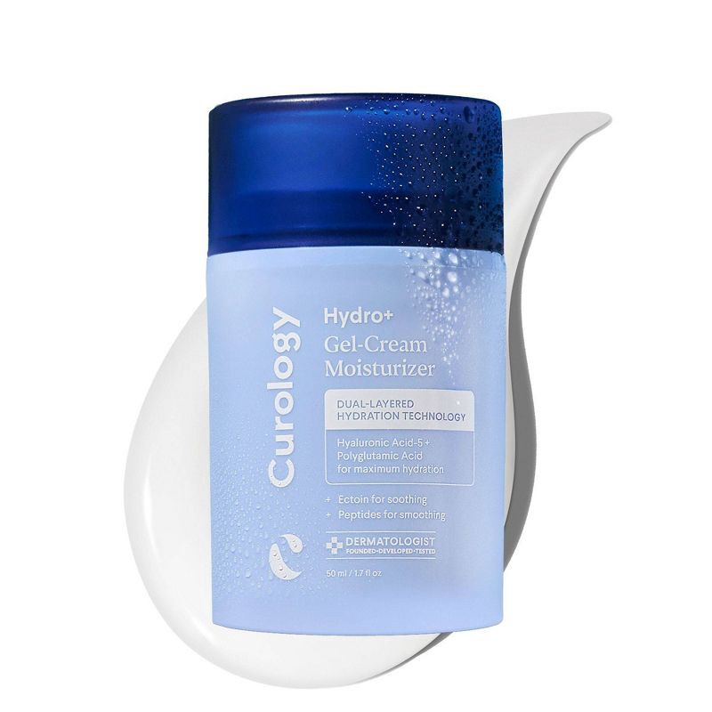 slide 1 of 8, Curology Hydro+ Gel Cream Moisturizer - 1.7 fl oz, 1.7 fl oz