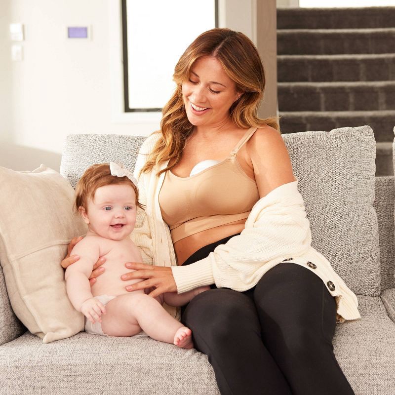 slide 11 of 12, Momcozy M5 Hands-Free Wearable Electric Breast Pump Set, 1 ct