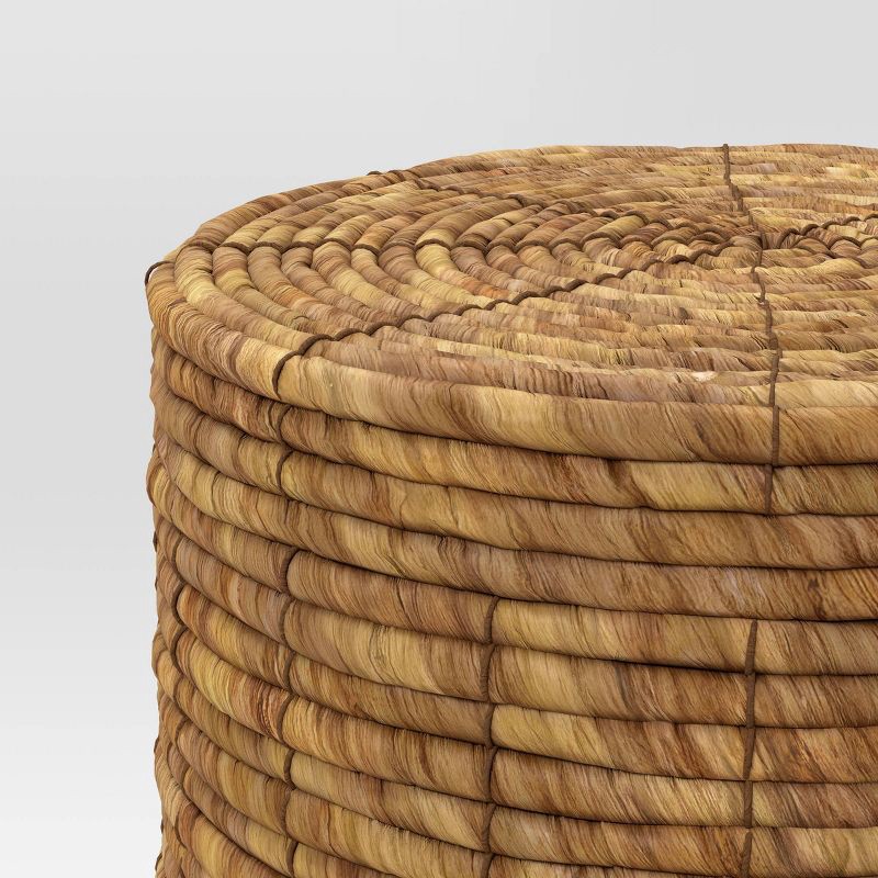 slide 3 of 4, Woven Storage Ottoman Natural- Room Essentials™, 1 ct