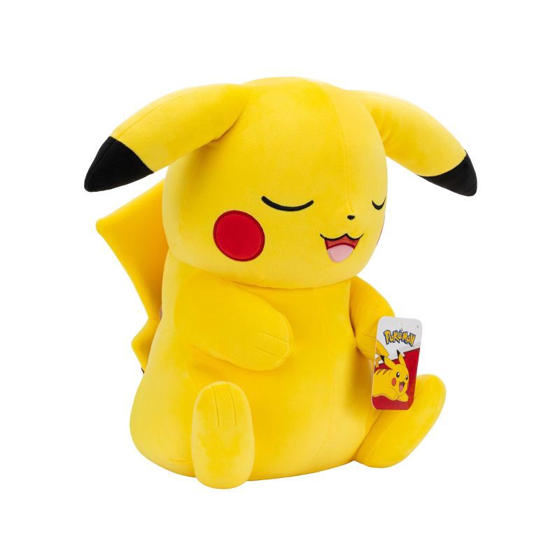 slide 4 of 6, Pokemon 18" Sleeping Plush Pikachu, 1 ct