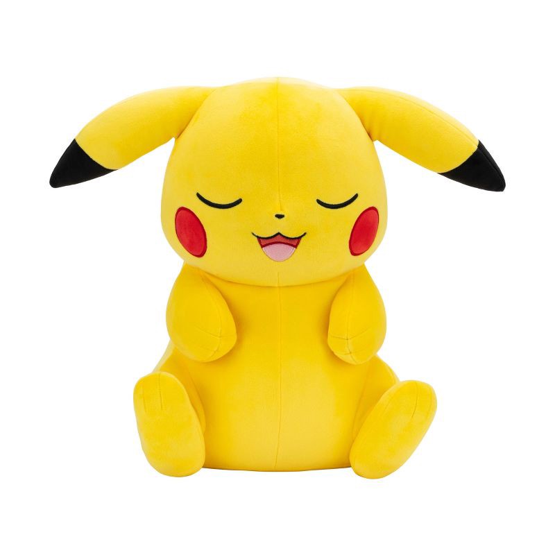 slide 1 of 6, Pokemon 18" Sleeping Plush Pikachu, 1 ct
