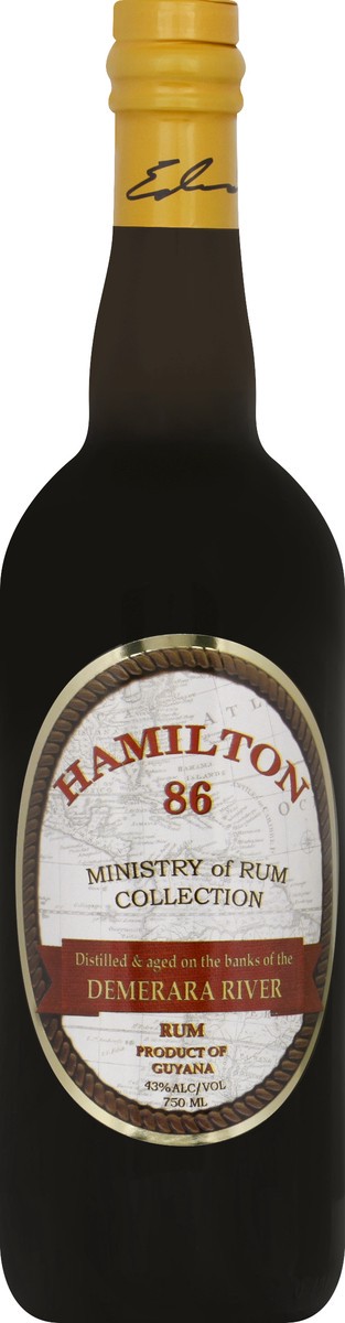 slide 3 of 9, Hamilton Rum 750 ml, 750 ml