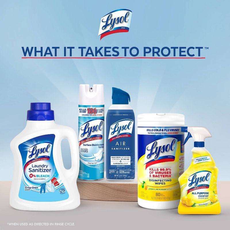 slide 6 of 7, Lysol Free & Clear Laundry Sanitizer - 21 fl oz, 21 fl oz