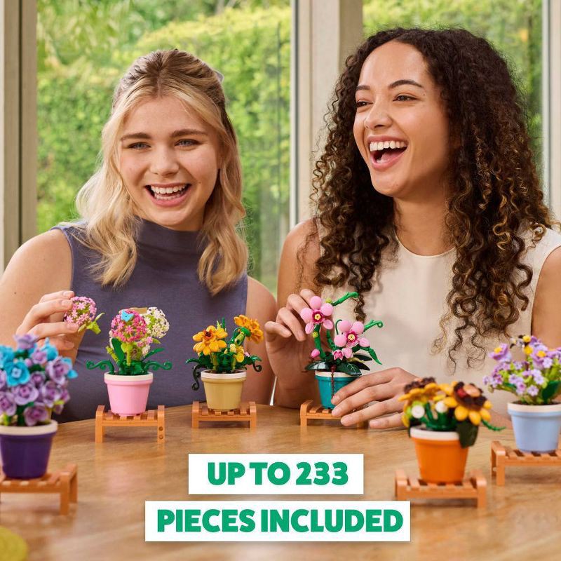 slide 2 of 13, MAX Build More Garden Capsule - Potted Plants: Educational Blocks for Creativity & Fine Motor Skills, 150 Pieces, 150 ct