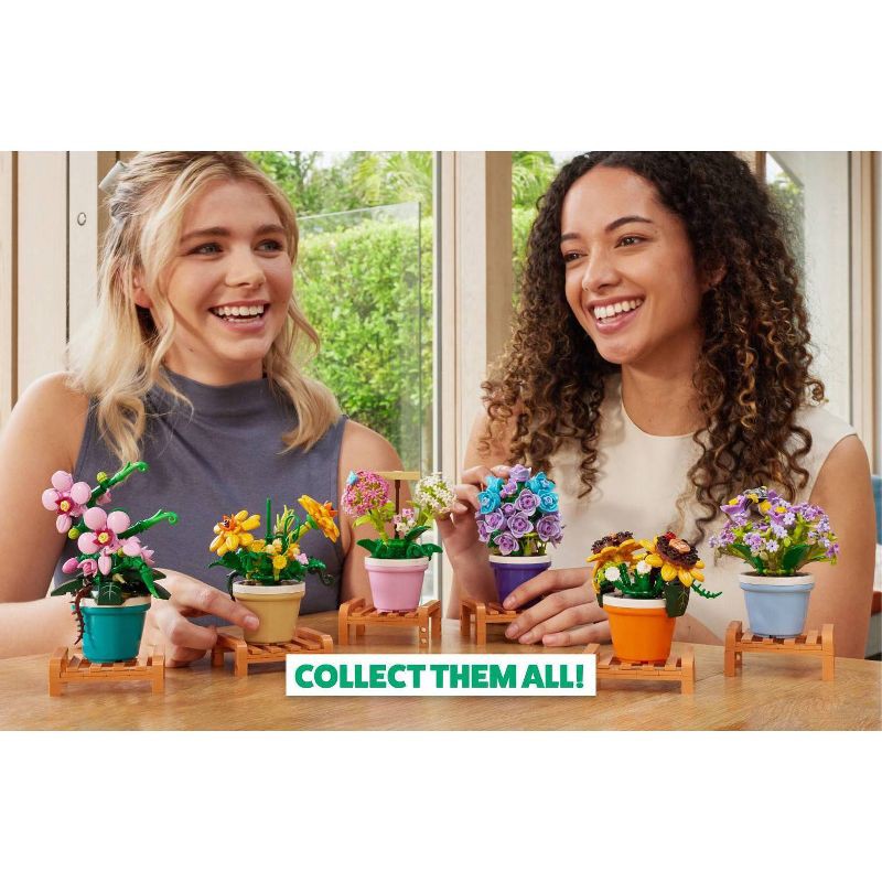 slide 5 of 13, MAX Build More Garden Capsule - Potted Plants: Educational Blocks for Creativity & Fine Motor Skills, 150 Pieces, 150 ct