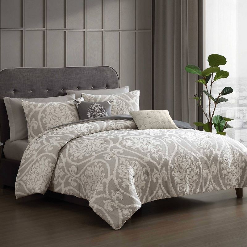 slide 2 of 8, Hallmart Collectibles 5pc Queen Amaya Bedding Set, 5 ct