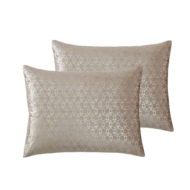 slide 5 of 9, Hallmart Collectibles 12pc King Harlan Bedding Set Gold, 12 ct