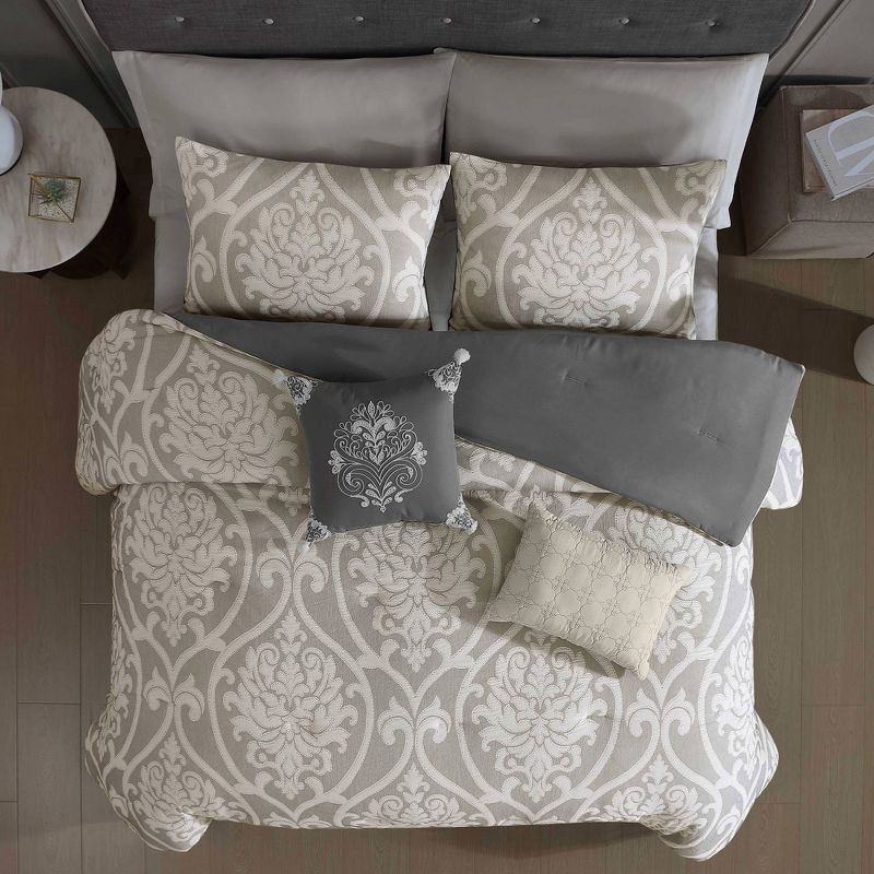 slide 3 of 8, Hallmart Collectibles 5pc King Amaya Bedding Set, 5 ct