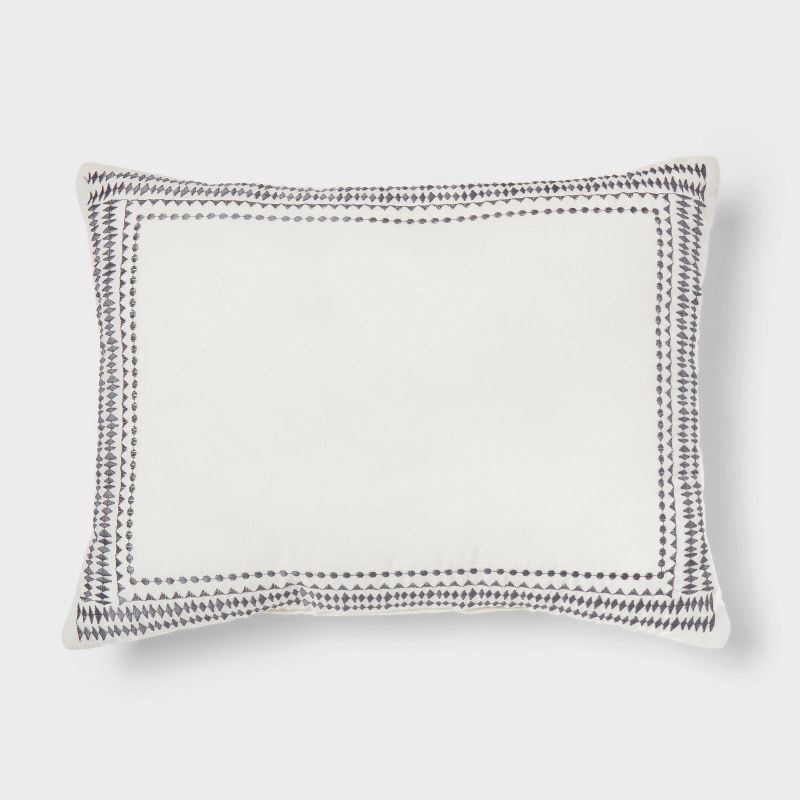 slide 7 of 7, 8pc Queen Woven Diamond Striped Comforter and Sheet Set - Threshold™, 8 ct