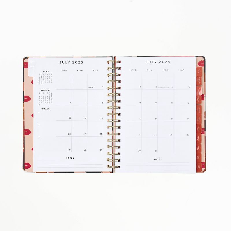 slide 6 of 12, Be Rooted Be Rooted 7"x9" Academic Planner 2025 - 26 All Over Print Brown, 1 ct