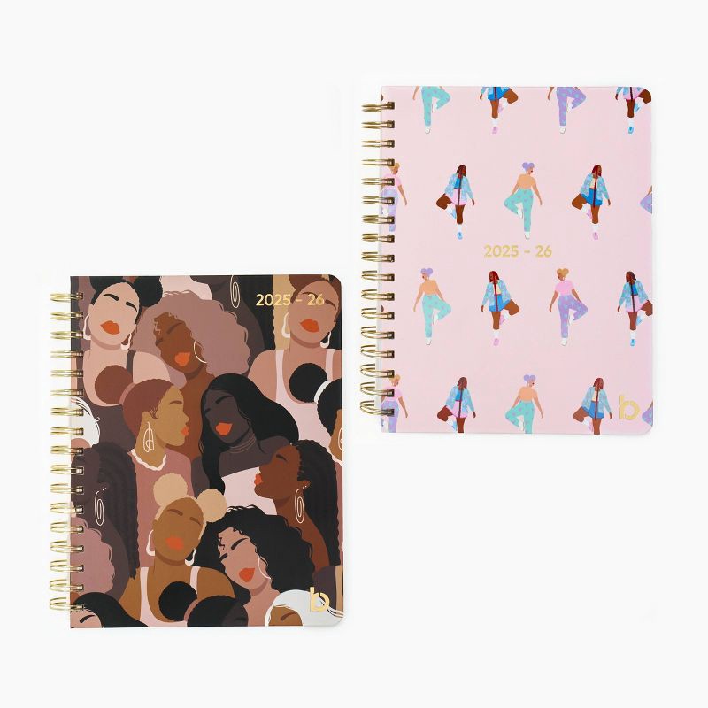 slide 8 of 12, Be Rooted Be Rooted 7"x9" Academic Planner 2025 - 26 All Over Print Brown, 1 ct