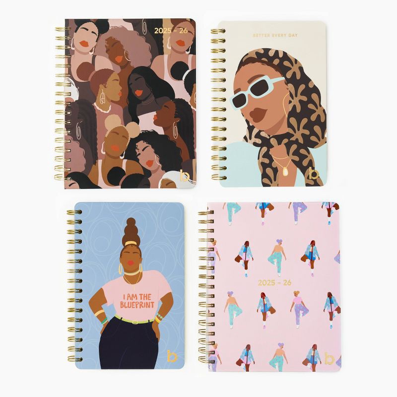 slide 9 of 12, Be Rooted Be Rooted 7"x9" Academic Planner 2025 - 26 All Over Print Brown, 1 ct